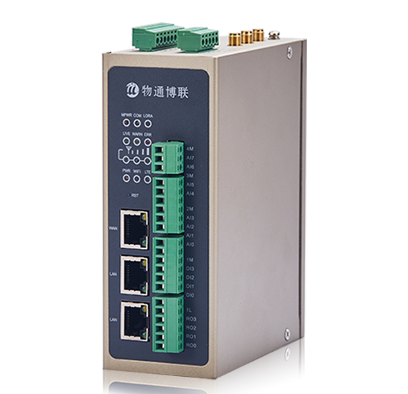 yth游艇会yth206带io口的智能网关实现DI、DO数据采集